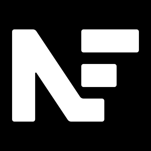 Favicon-NF-NextFrame-without-Agency-white-on-black-background